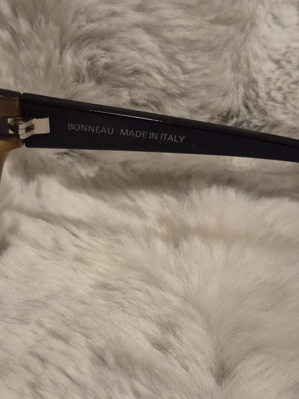 Vintage Bonneau 516 Italy Cat Eye Tortoise
